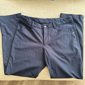 Lululemon ABC Warpstreme Navy Blue 5-Pocket Pants Trousers 36x31